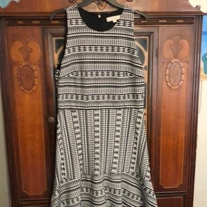 Black/white size 14, Loft dress.